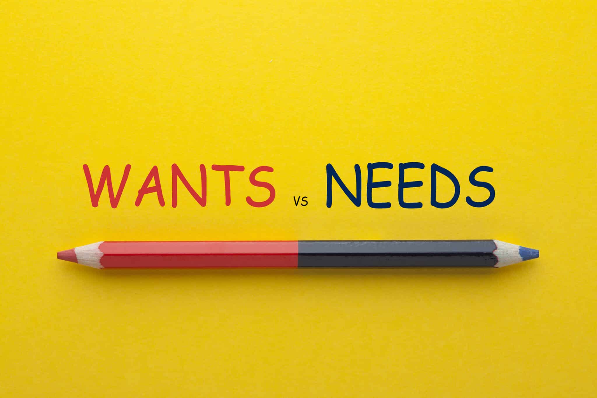 How to Understand the Difference Between Needs and Wants | SavvyMoney ...